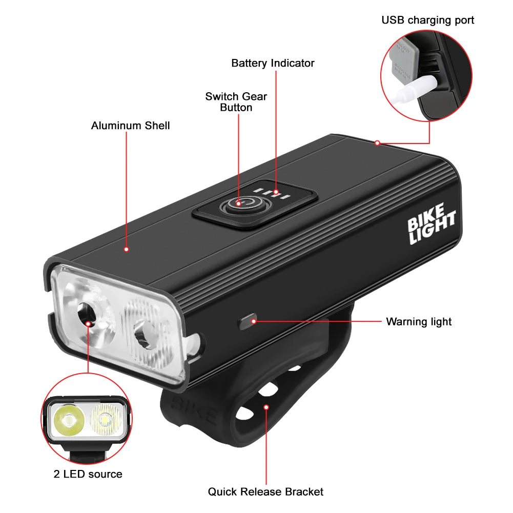 Lampe vélo | HeadLight™