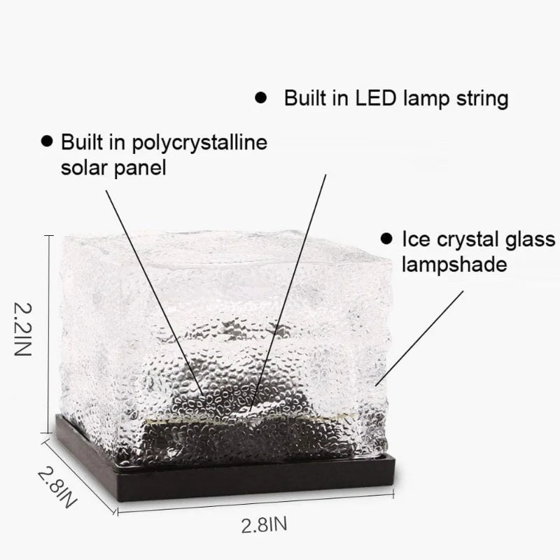 Lampe solaire terrasse | Cube™