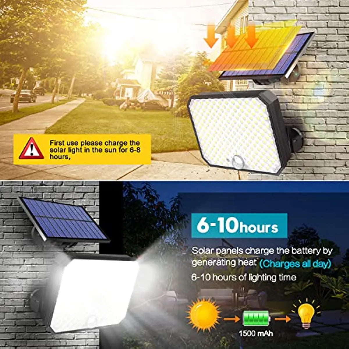 Lampe solaire terrasse | Motion™