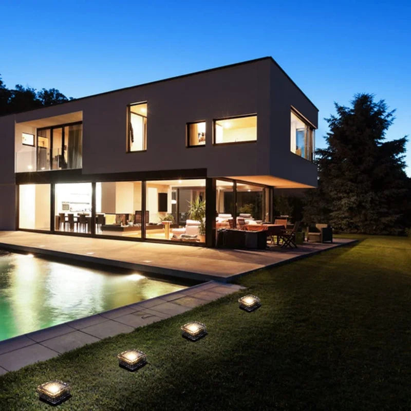 Lampe solaire terrasse | Cube™