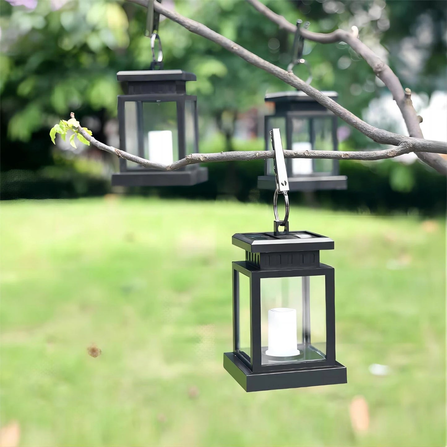 Lanterne LED Solaire Bougie | Candelight