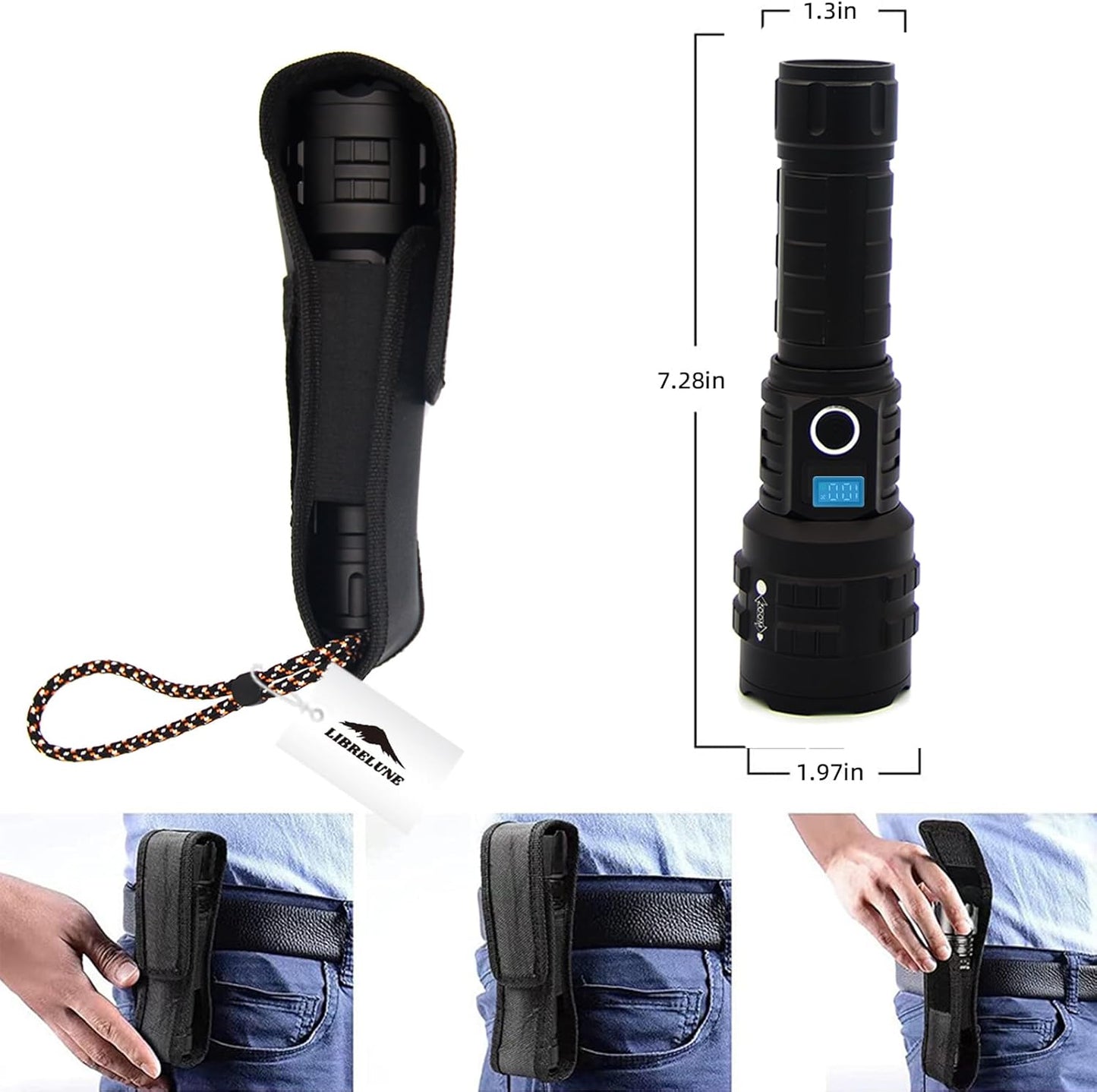 Lampe torche puissante  | Ultralight™