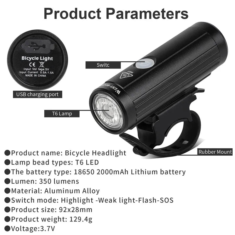 Lampe vélo | Biking™