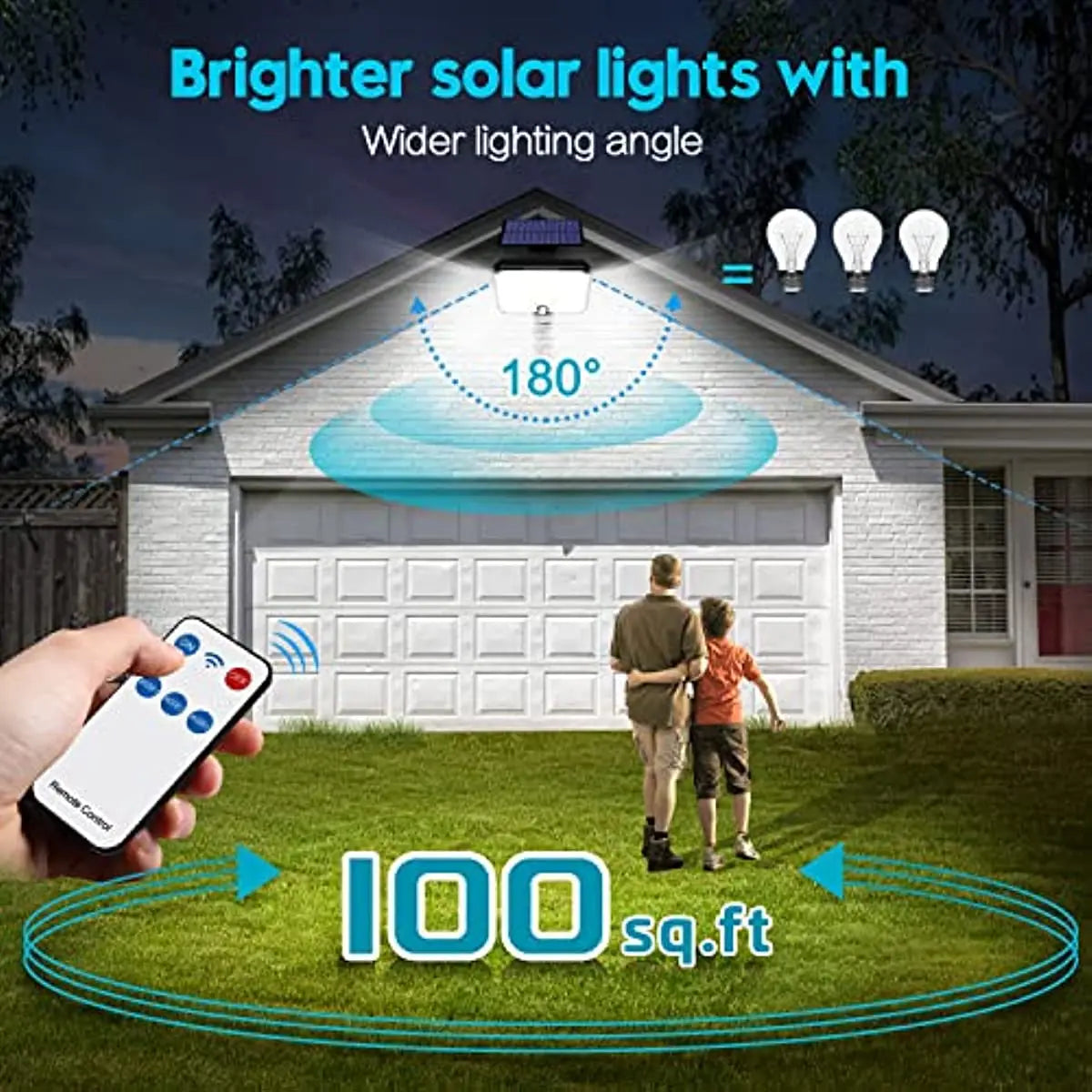 Lampe solaire terrasse  | Motion™