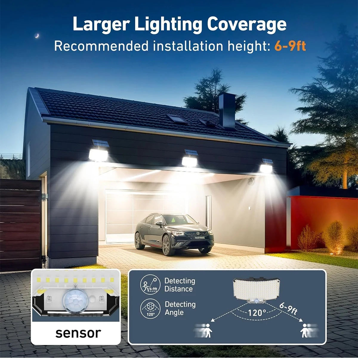 Lampe solaire terrasse | Wally™