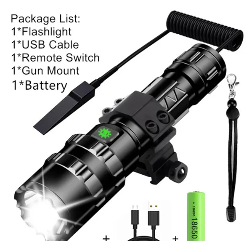 Lampe torche puissante  | Tactical™ DOUBLON