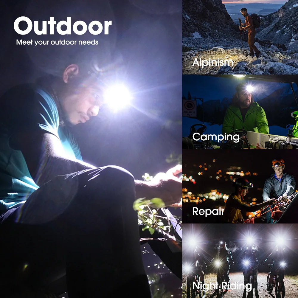 Lampe frontale puissante  | Headlamp™