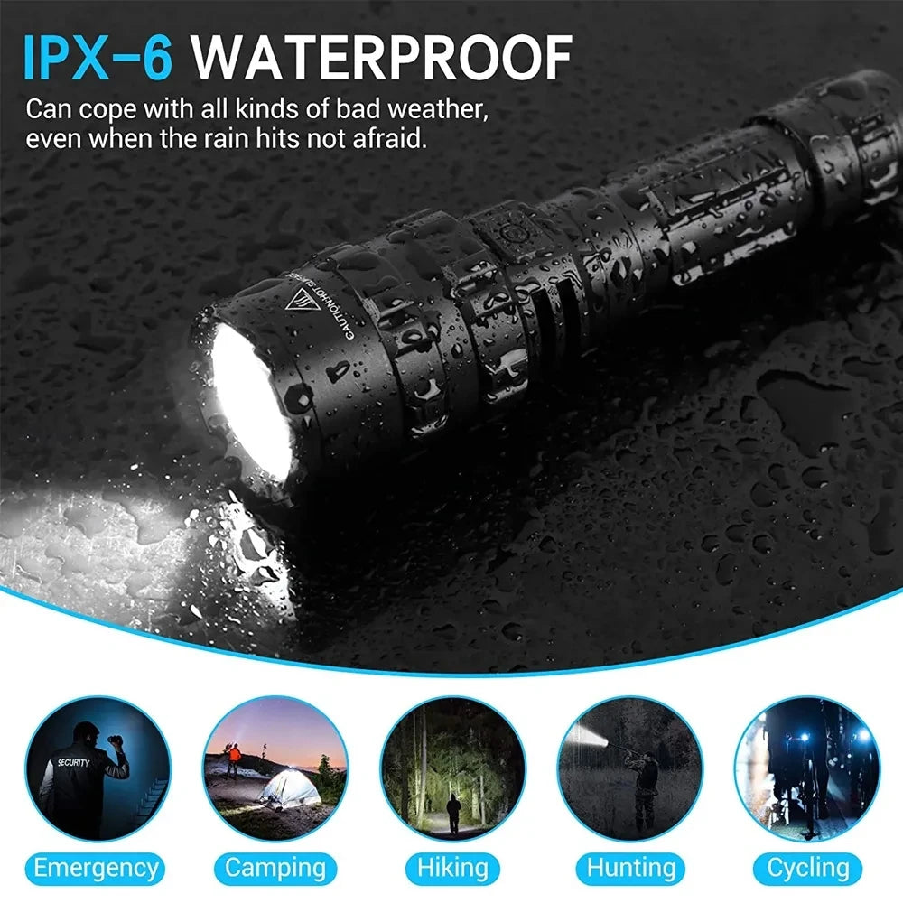 Lampe torche puissante  | Tactical™ DOUBLON