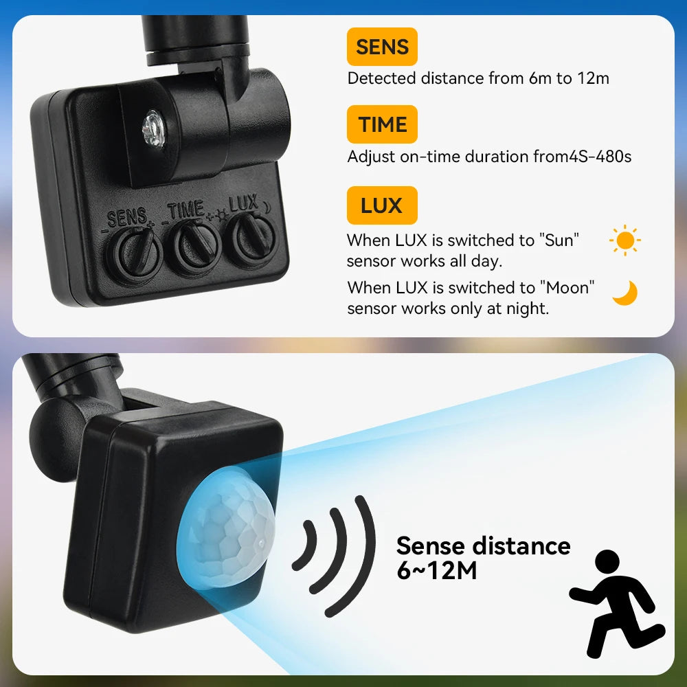 Lampes extérieur détection de mouvement | Sensor™